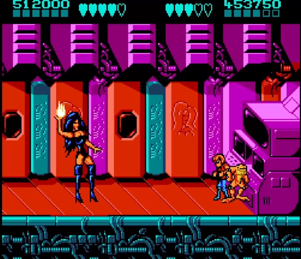 Battletoads & Double Dragon - геймплей игры Dendy\NES